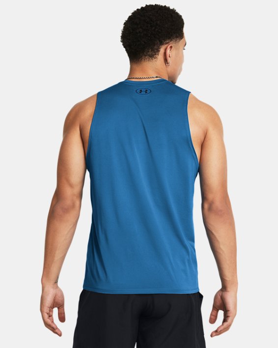 เสื้อกล้าม UA Tech™ สำหรับผู้ชาย in Blue image number 1